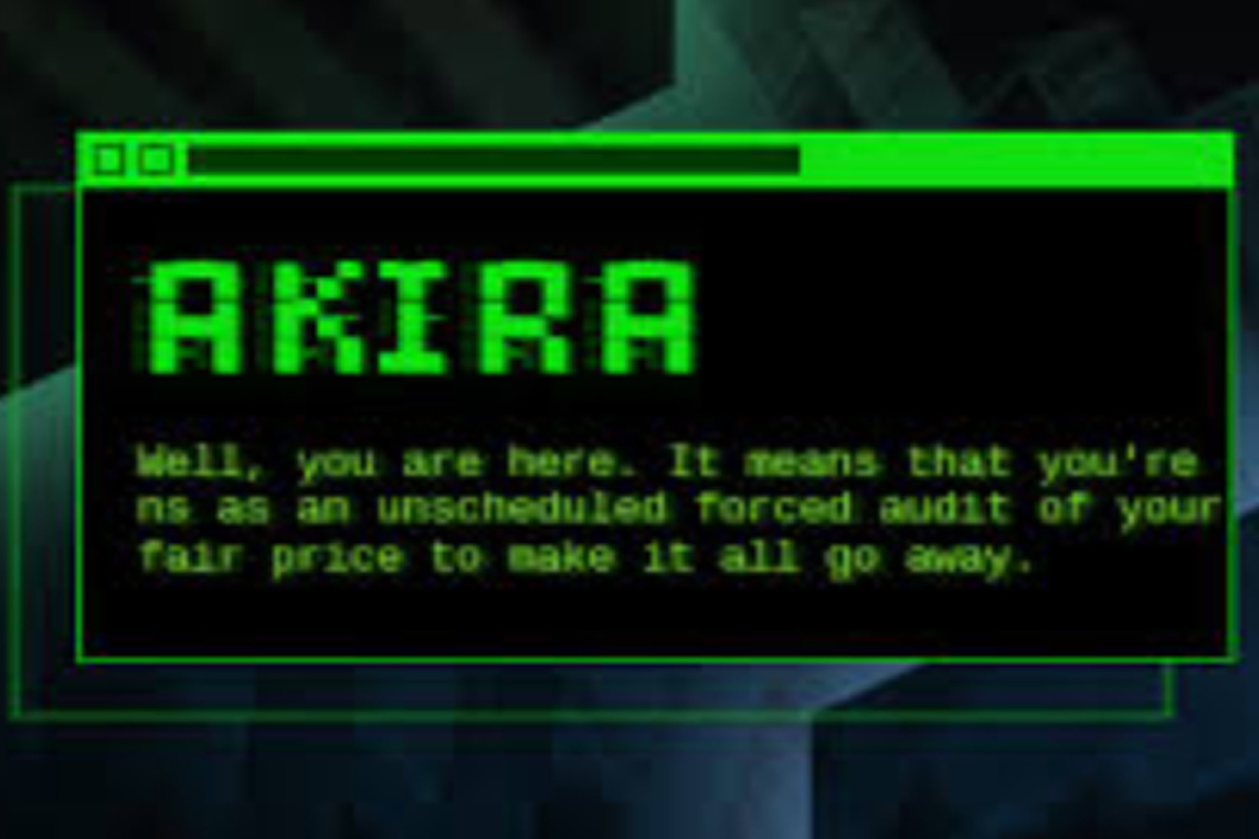 Akira Ransomware Zeros in on Small Businesses