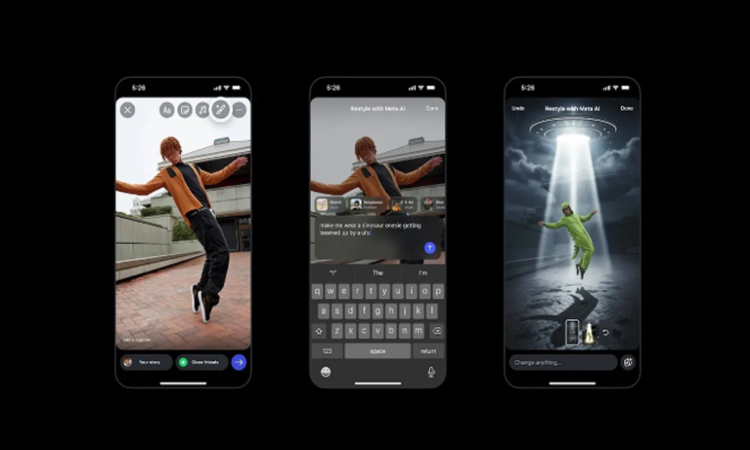 Meta Brings Generative AI Photo and Video Editing to Instagram Stories