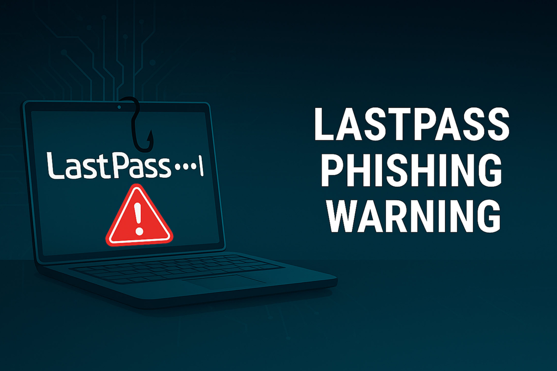 LastPass Alerts Users to Phishing Emails Masquerading as Maintenance Notices to Steal Master