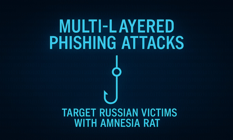 Multi‑Layered Phishing Attacks Target Russian Victims With Amnesia RAT