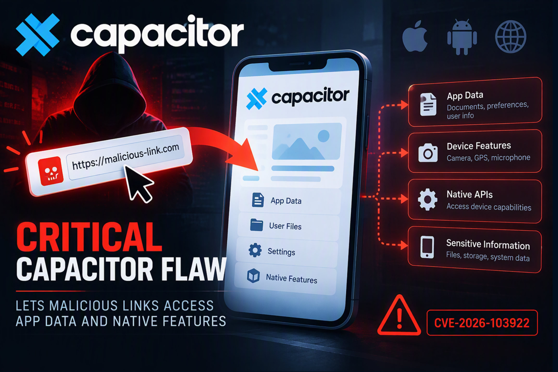 Capacitor Vulnerability Opens the Door to Unauthorized Access via Malicious URLs
