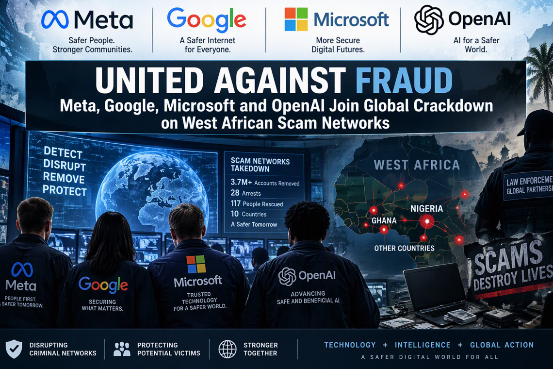 Global Coalition of Tech Leaders Moves to Dismantle West African Online Fraud Ecosystems